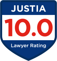 Justia Badge - Rating 10.0